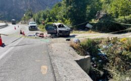 Bitlis’te feci kaza! 10 yaşındaki çocuk öldü, 3 kişi ağır yaralandı