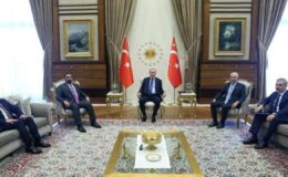 Erdoğan, Irak Temsilciler Meclisi Başkanı Halbusi’yi kabul etti