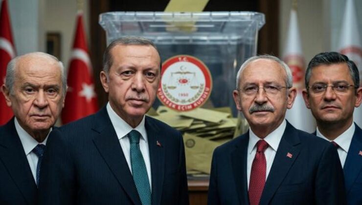 Dört büyük şirket açıkladı! İşte bugün seçim olsa en çok oy alacak partiler!