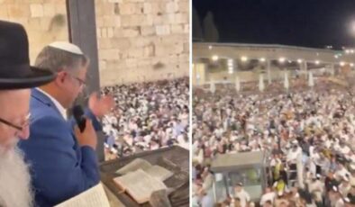 İsrailli Bakan Ben-Gvir Mescidi Aksa’ya baskın düzenledi