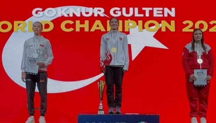 İtalya’da bayrağımız zirvede! Milli sporcumuz dünya şampiyonu