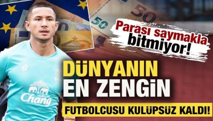 Parası saymakla bitmiyor! Dünyanın en zengin futbolcusu kulüpsüz kaldı