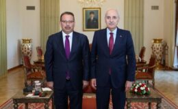TBMM Başkanı Kurtulmuş, Sayıştay Başkanı Yener’i kabul etti