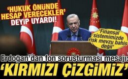 Cumhurbaşkanı Erdoğan açıkladı: Fon krizinde DDK devrede! Yanlış yapanla vedalaşırız