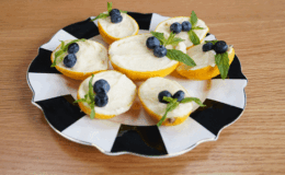 Glutensiz limon soslu muhallebi (Videolu)