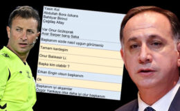 MHK Başkanı Ferhat Gündoğdu ve hakem Yasin Kol’un WhatsApp yazışmaları ortaya çıktı! ‘Değişme şansımız varsa Özgür abi olsun’