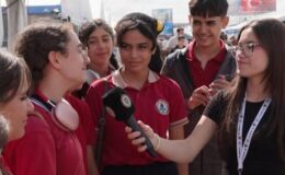 ‘Haberimiz Olsun’ öğrencileri TEKNOFEST Güneydoğu’yu sahadan takip ediyor