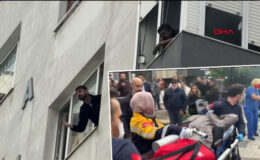 Kadıköy’de 8 katlı binada yangın: Mahsur kalanlar var