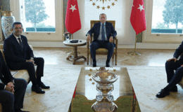 Cumhurbaşkanı Çekmeköy Belediye Başkanı Orhan Çerkez’i kabul etti.
