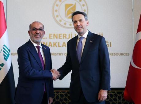 Bakan Bayraktar Irak Petrol Bakanı Hüdeyir ile görüştü: Ceyhan küresel enerji üssü haline gelecek