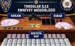 Mersin’de uyuşturucu operasyonu: 4 tutuklama