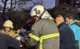 ÇOMÜ Yerleşkesi’nde toprak kayması, 2 işçi kurtarıldı