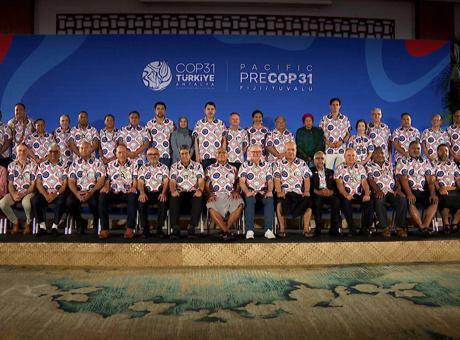 COP31 Başkanı Kurum, iklim krizinin etkisiyle su altında kalması beklenen Tuvalu’da