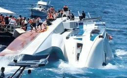 Girne’deki gemi kazasında 2 kişinin kimliği belirlendi