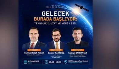 Sanayi ve Teknoloji Bakanı Kacır’dan uzay meraklılarına davet: İlgi duyanları bekleriz