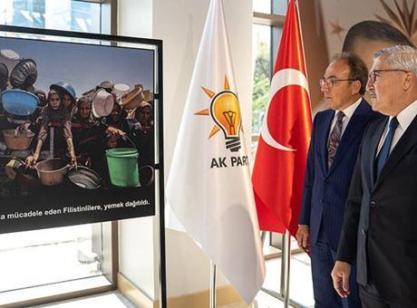 AK Parti’de ‘Gazze: Vicdanın Şahitliği’ fotoğraf sergisi açıldı