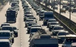 Haftanın son gününde İstanbul kilit! Trafik yoğunluğunu yüzde 80’e ulaştı