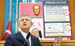 Özgür Özel o listeyi açıklayın