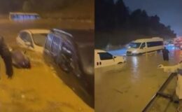 Şile Yolu’nda araçlar mahsur kaldı! Nevzat Demir Tesisleri’nin önü kilitlendi