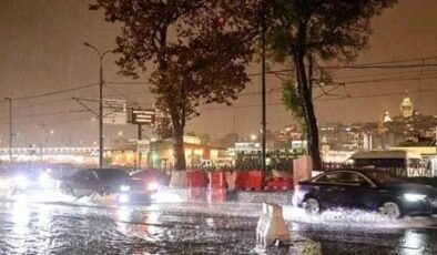 1985 yılından bu yana böylesi görülmedi! İstanbul’da sağanak rekoru kırıldı; işte rakamlar