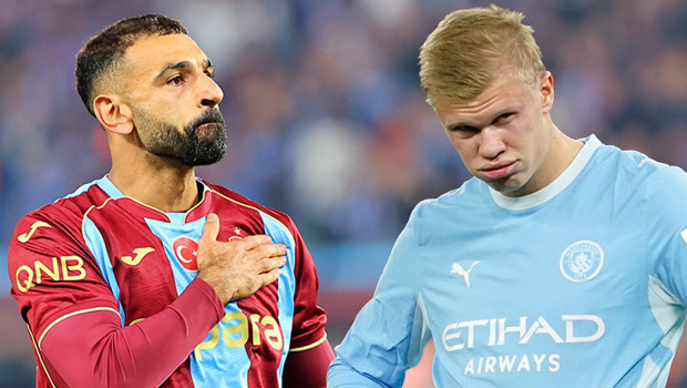 Trabzonspor’un yıldızı Mohamed Salah, Haaland’ı yakaladı!