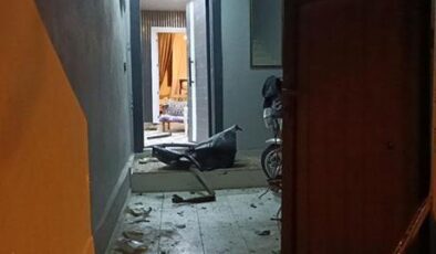 Adana’da bir eve el yapımı patlayıcı atıldı