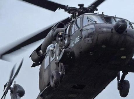 Kolombiya’da askeri helikopter düştü: 19 personel yaralandı