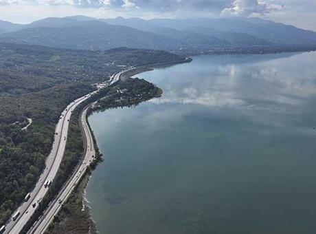 Sapanca Gölü son yağışlarla kısmen doldu! Su seviyesi son iki yılın zirvesinde