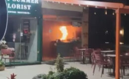 Etiler’de restoran alev alev yandı