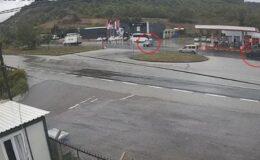 Yalova-Bursa yolunda feci kaza kamerada! Otomobil ikiye bölündü, sürücü öldü