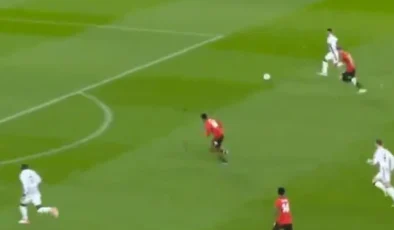 Milli yıldızdan Cristiano Ronaldo golü! Kimse onu göremedi (VİDEO)