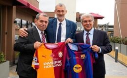 Galatasaray ve Barcelona yönetimi dostluk yemeğinde buluştu