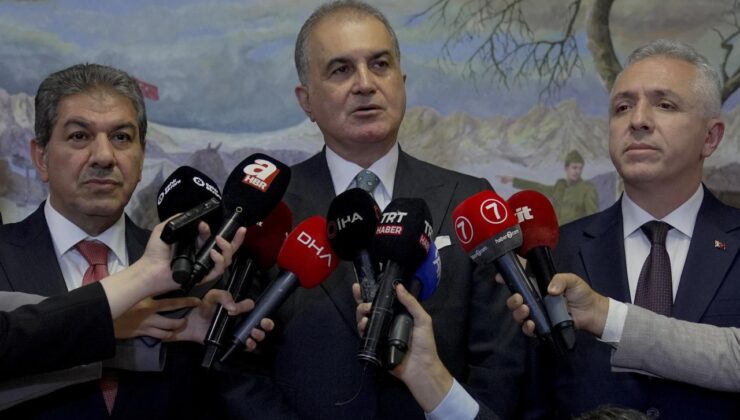 Ömer Çelik’ten Özgür Özel’in sözlerine sert tepki: Yalan siyaseti yapıyor