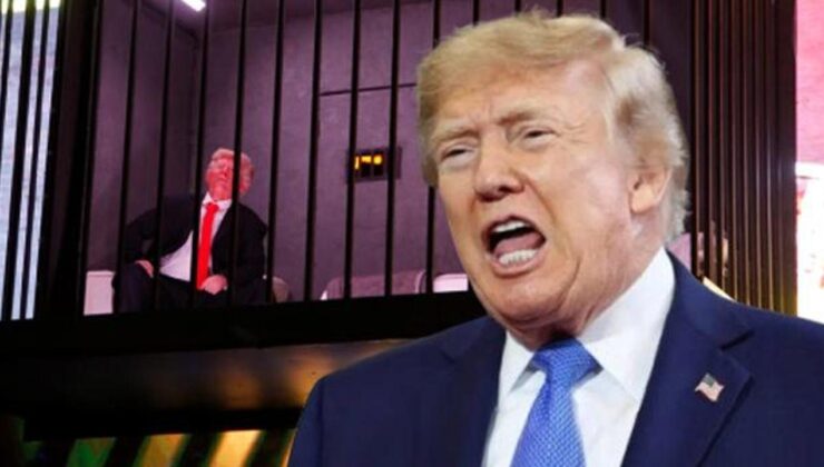 İran’da Trump hapse atıldı