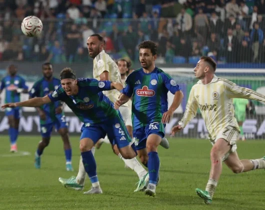 Çaykur Rizespor evinde yok