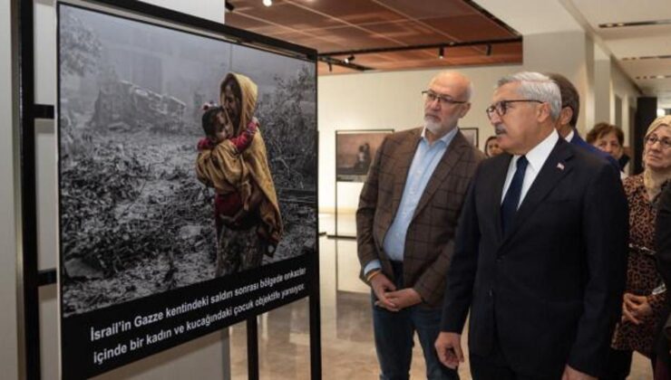 AK Parti’de Gazze sergisi: Vicdanın şahitliği fotoğraflarla anlatıldı