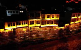 Amasya’nın tarihi silüeti ışıklarla yeniden hayat buldu