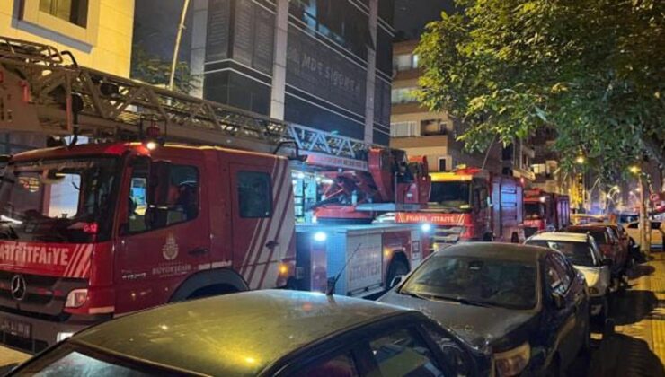 Bahçelievler’de apart otelde korkutan yangın: Büyümeden söndürüldü