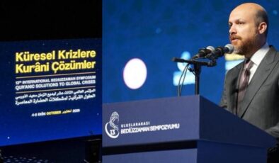 Bilal Erdoğan’dan Bediüzzaman Sempozyumu’nda mesaj: Gücün adaleti büyütmediği bir çağdayız