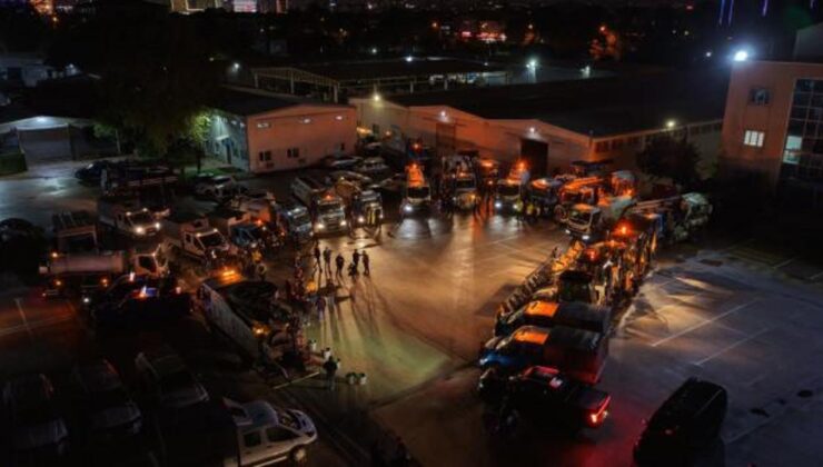Bursa’da kent genelinde seferberlik: 1134 personel ve 439 araçla önlem alındı