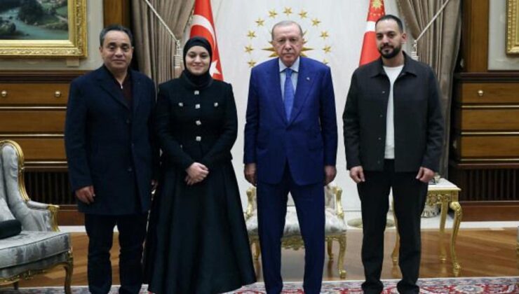 Cumhurbaşkanı Erdoğan, Hind Rajab’ın ailesini kabul etti