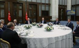 Cumhurbaşkanı Erdoğan Yüksek Mahkeme Başkanlarıyla bir araya geldi