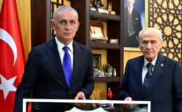 Devlet Bahçeli’den Hacıosmanoğlu’na destek: Yalnız değilsin