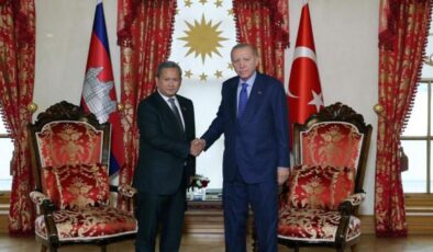 Erdoğan, Kamboçya Başbakanı Manet’i kabul etti