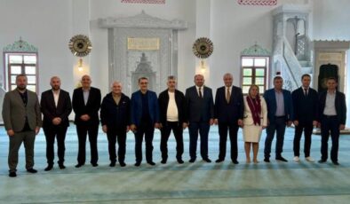 Fatih Dönmez KEİPA toplantısı için gittiği Bulgaristan’da soydaşlarla buluştu