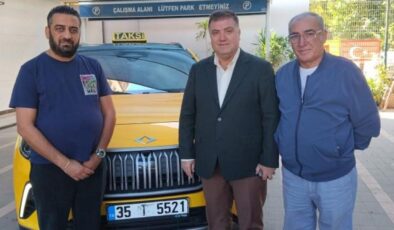 İzmir’de ilk TOGG taksi yola çıktı