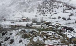 Lapa lapa yağdı! Erzincan beyaza büründü