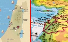 Amerikan gazetesinden tepki çeken İsrail haritası