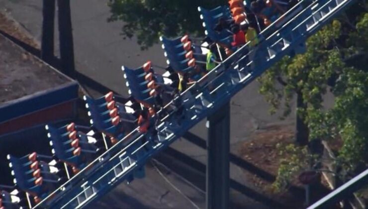 Lunaparkta hız treni düştü: Ölü var!