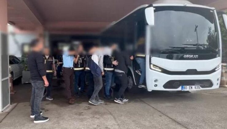 Osmaniye’de fuhuş operasyonu: 8 tutuklama